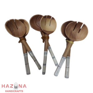 8 inches half-spoon salad servers